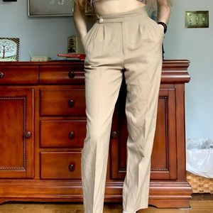 Casablanca tan dress pants size 6